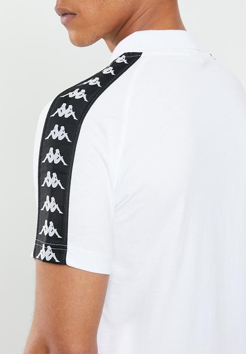 KAPPA - Banda estrel polo - white