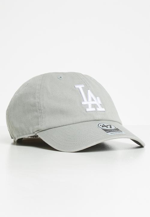 47 Brand - Mlb -  colour run clean up - dodgers - light grey