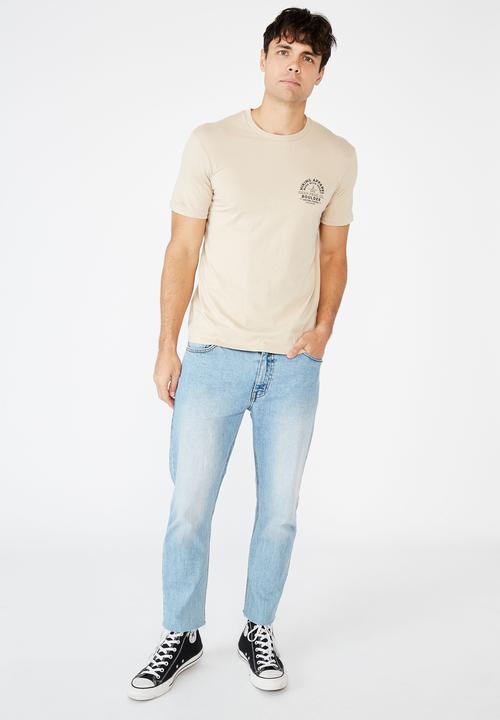 Cotton On - Tbar souvenir T-shirt - pearl