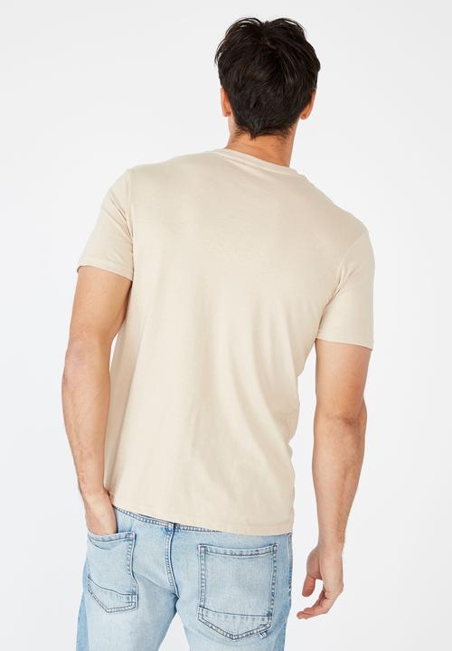 Cotton On - Tbar souvenir T-shirt - pearl