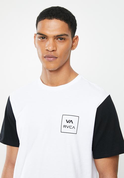 RVCA - Va all the way short sleeve tee - white & black