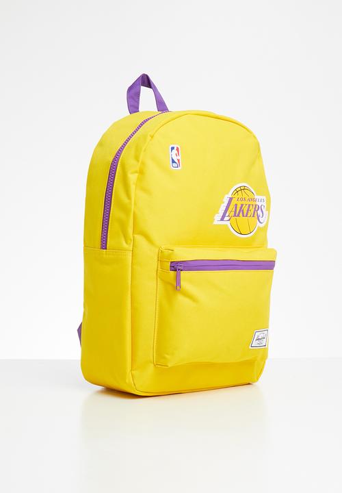 Herschel Supply Co. - Settlement - backpacks - LA Lakers - yellow & purple