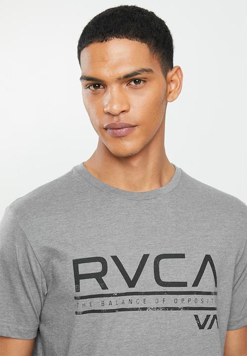 RVCA - Distress short sleeve tee - grey 