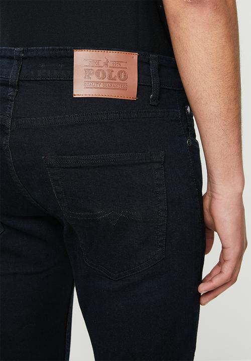 POLO - Simon straight leg jean - black