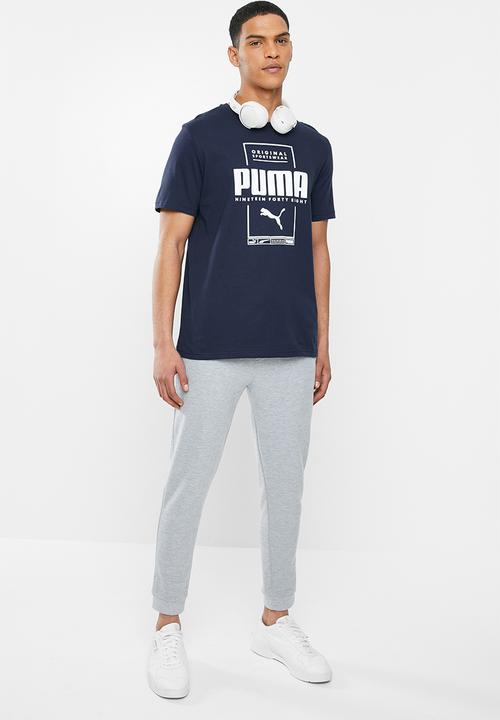 PUMA - Box puma tee - navy