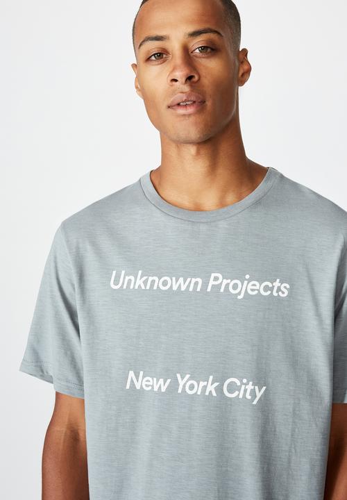 Cotton On - Tbar urban T-shirt - grey 