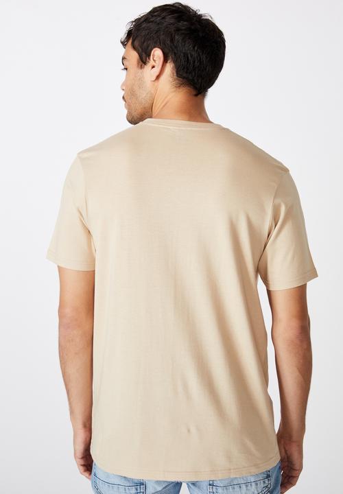 Cotton On - Tbar urban T-shirt - stone