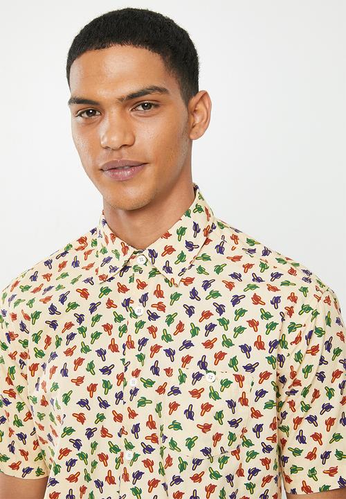 Mami Wata - Bananas regular fit shirt - multi