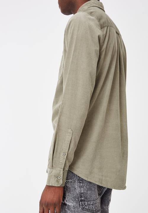 Cotton On - Vintage cord shirt - khaki