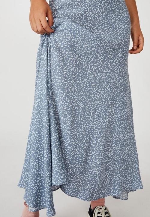 Cotton On - Tahli midi skirt - ingrid ditsy flintstone