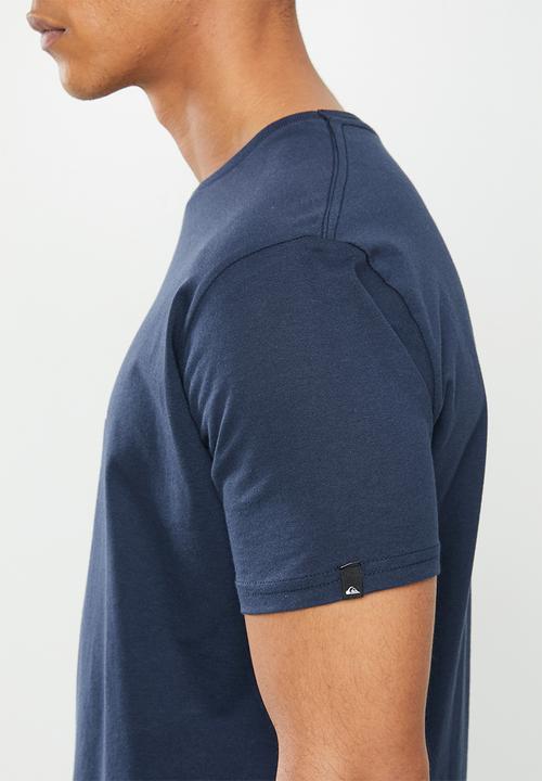 Quiksilver - Comp logo short sleeve tee - navy 