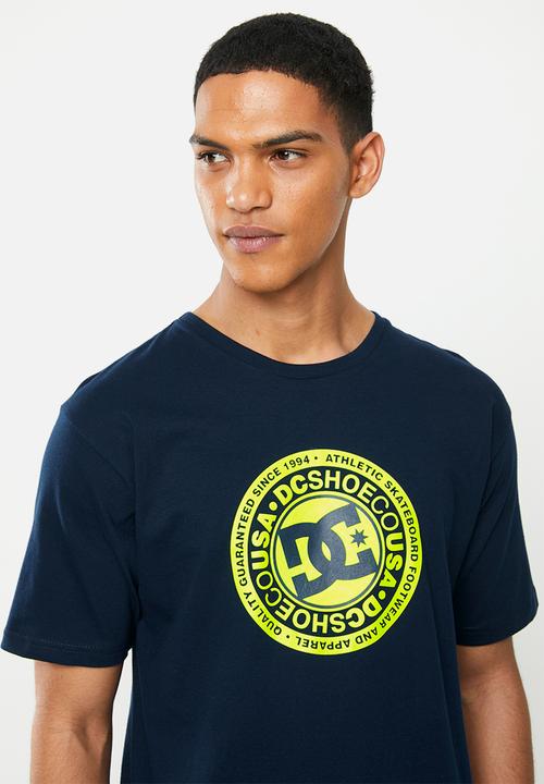 DC - Circle star short sleeve T-shirt - navy