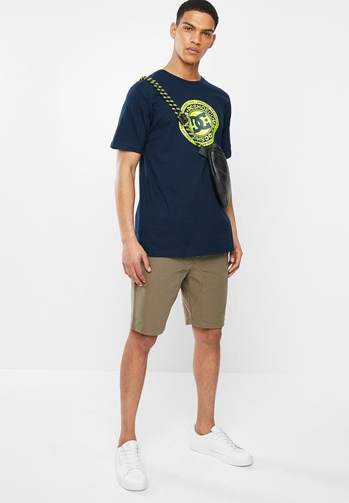 DC - Circle star short sleeve T-shirt - navy