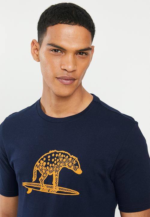 Mami Wata - Surfing hyena tee - navy
