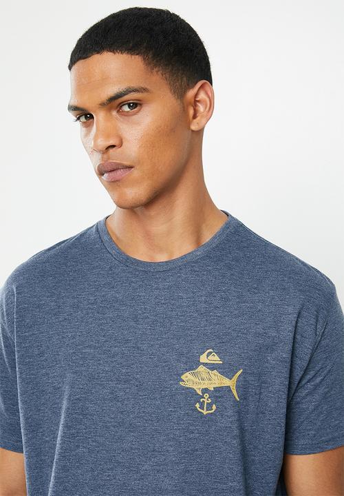 Quiksilver - Moonlit ocean short sleeve tee - blue 