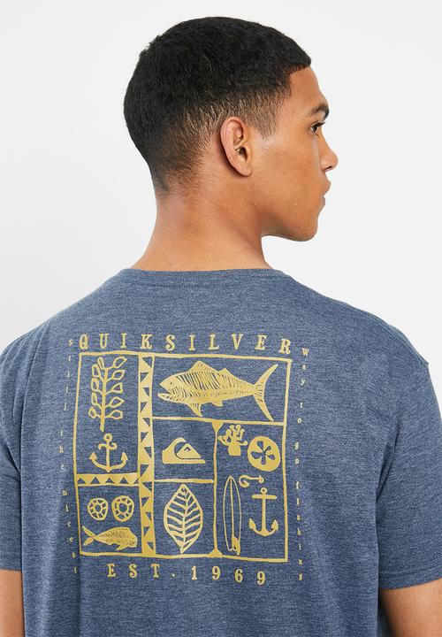 Quiksilver - Moonlit ocean short sleeve tee - blue 