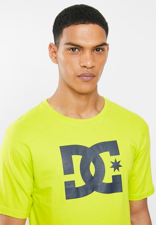 DC - Star short sleeve T-shirt - yellow