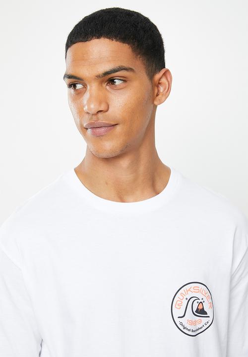 Quiksilver - Close call long sleeve tee - white