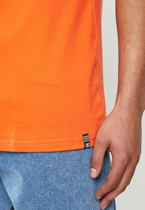 DC - Star short sleeve T-shirt - orange
