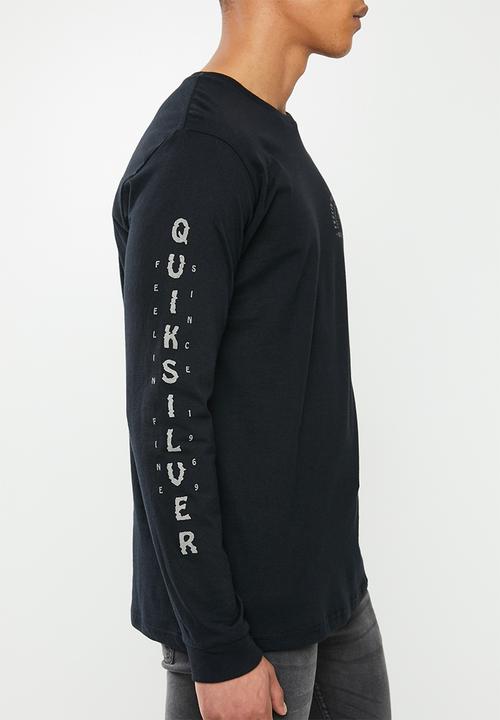Quiksilver - Blind alley long sleeve tee - black