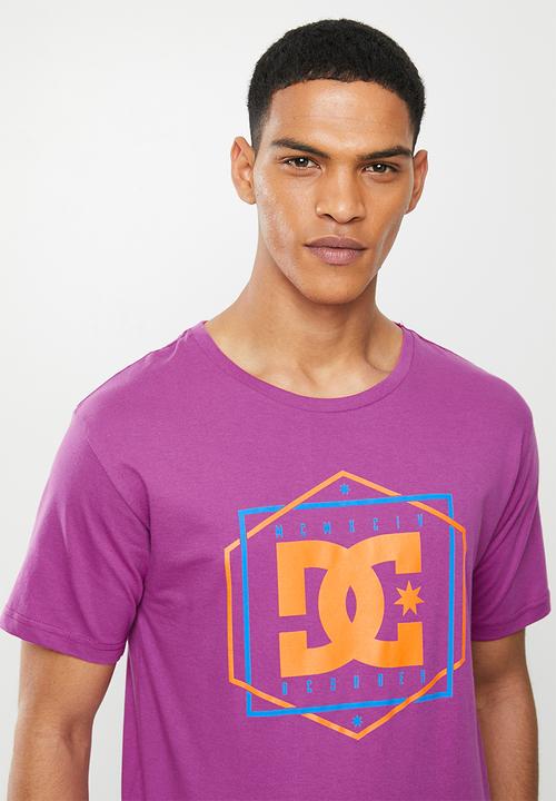 DC - Super dc short sleeve T-shirt - purple