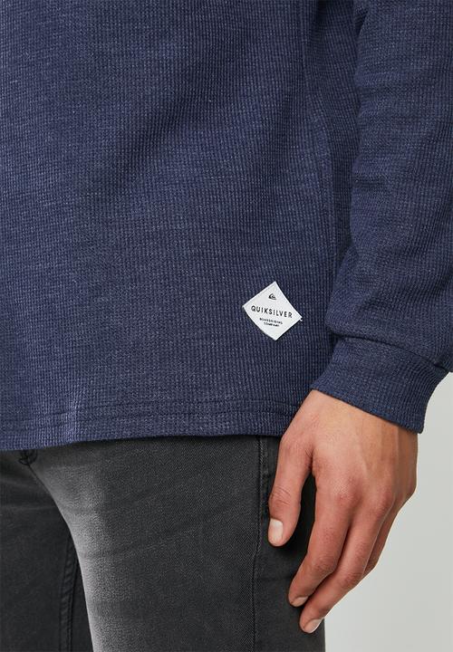 Quiksilver - Waffle long sleeve T-shirt - navy 