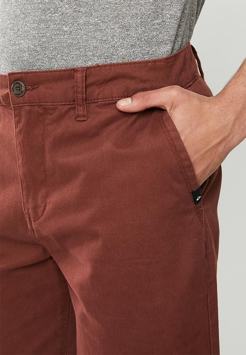 Quiksilver - Wshort fixed - red