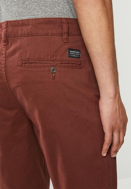 Quiksilver - Wshort fixed - red