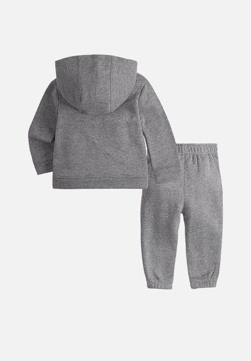 Nike - Nike boys nsw core fz track suit set - grey
