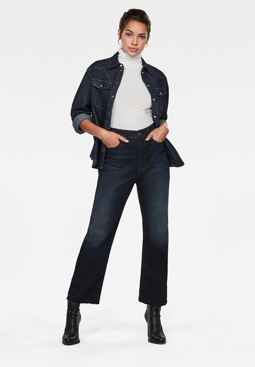 G-STAR - Western denim relaxed shirt long sleeve - blue