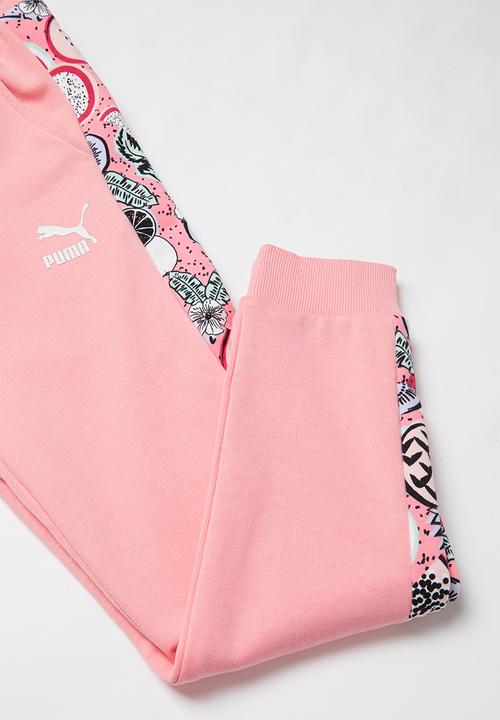 PUMA - Classics fruit sweat pants g peony - pink 