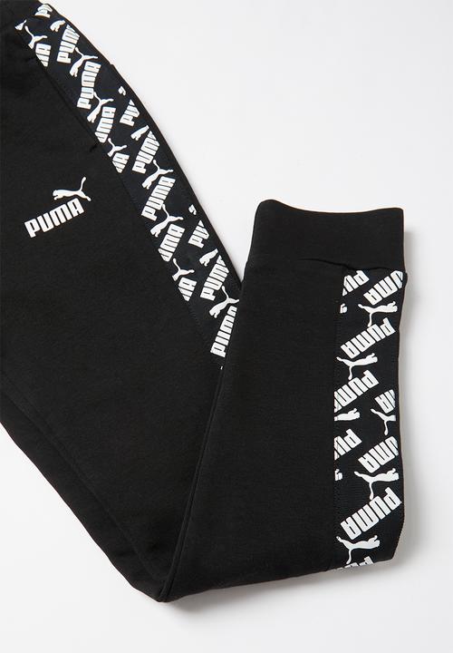 PUMA - Amplified pants g - black & white