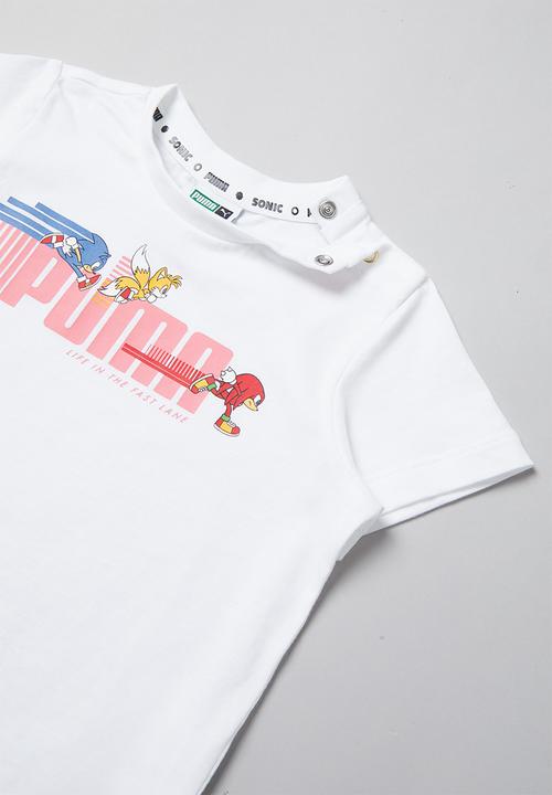 PUMA - Puma x sega baby set - white & pink