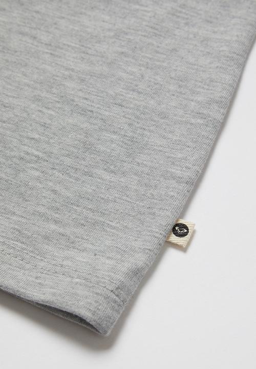 Roxy - Endless music print b tee - grey