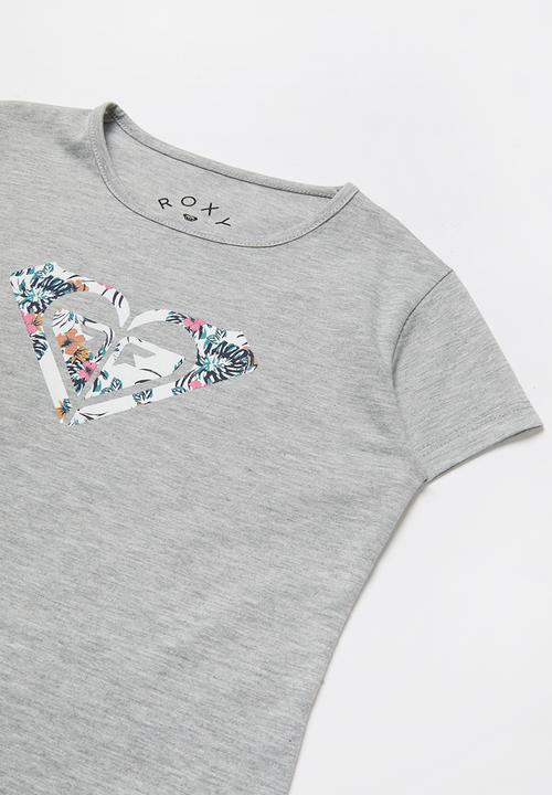 Roxy - Endless music print b tee - grey