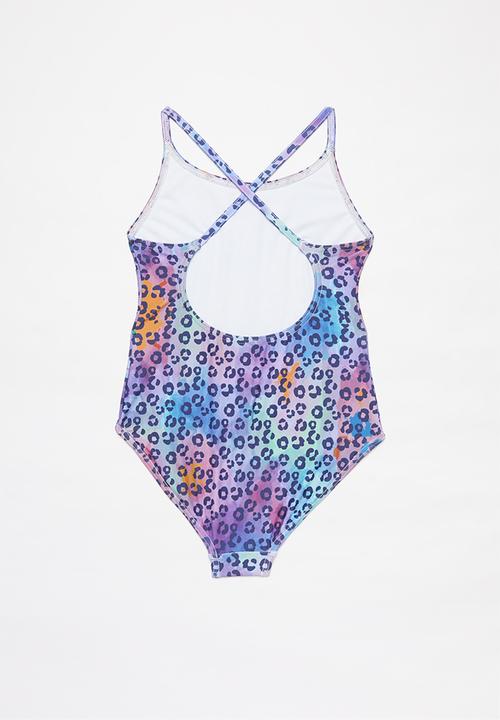 Rebel Republic - Animal print one piece swimsuit - multi