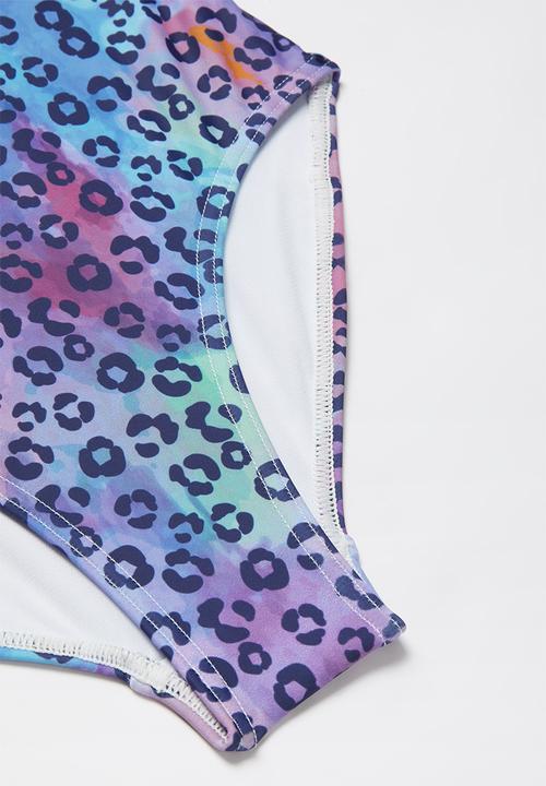 Rebel Republic - Animal print one piece swimsuit - multi