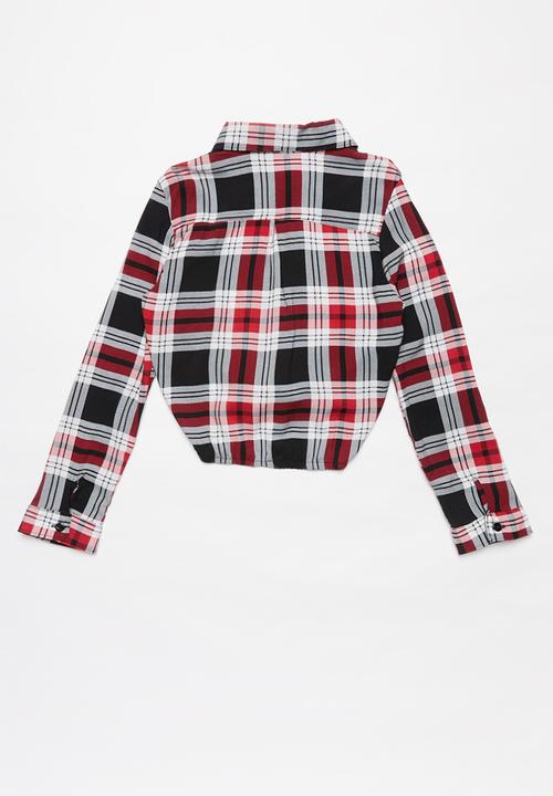 Rebel Republic - Check shirt - red & black