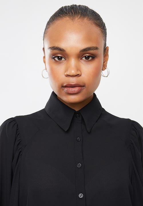 edit - Soft femme shirt - black