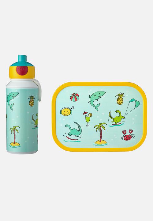 Mepal - Pop-up drinks bottle - doodle - blue 