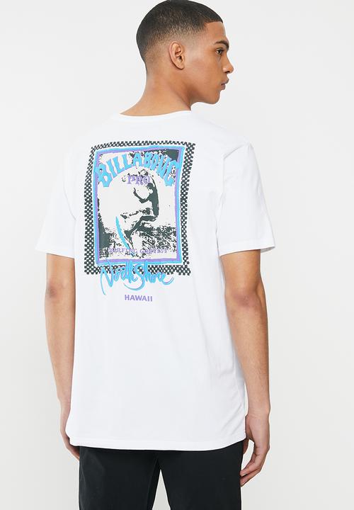 Billabong  - Vintage photo short sleeve tee - white