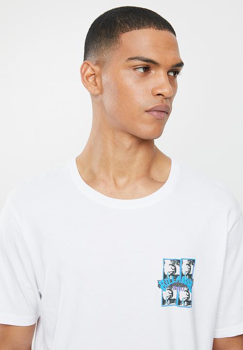 Billabong  - Vintage photo short sleeve tee - white