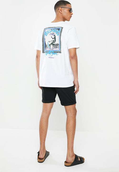 Billabong  - Vintage photo short sleeve tee - white
