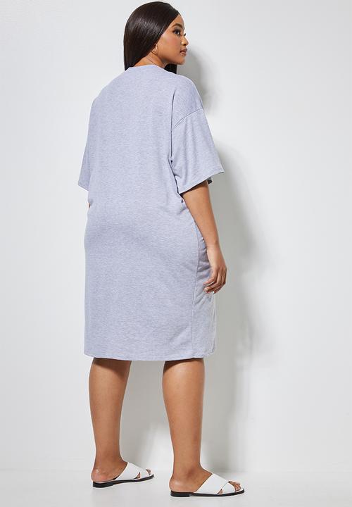 Superbalist - T-shirt dress - grey 