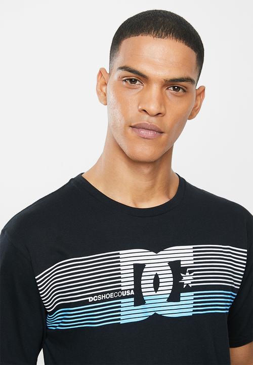 DC - Front surface short sleeve T-shirt  - black