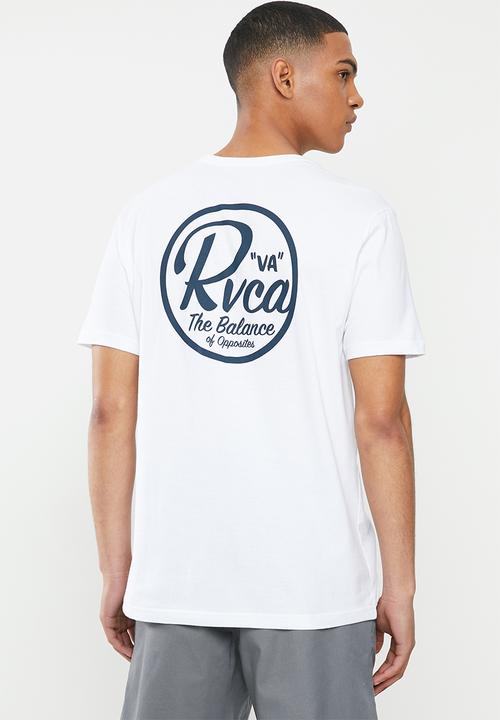RVCA - Patch seal short sleeve tee - white