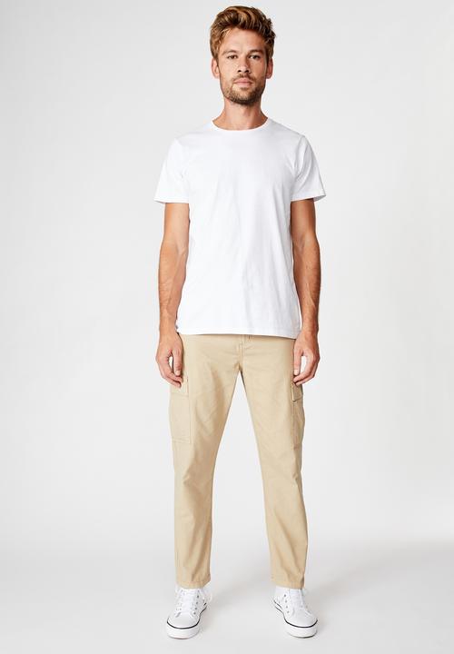 Cotton On - Cargo pant - sand ripstop