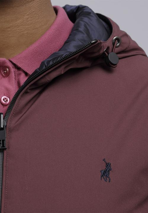 POLO - His/hers puffer jacket -wine & navy 