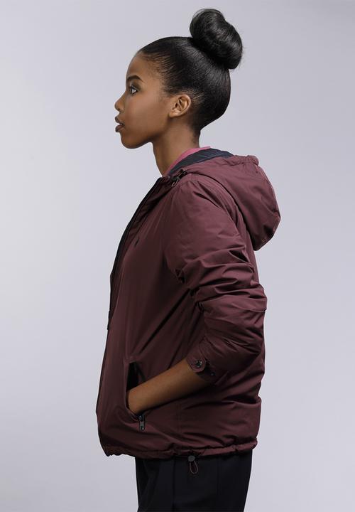 POLO - His/hers puffer jacket -wine & navy 