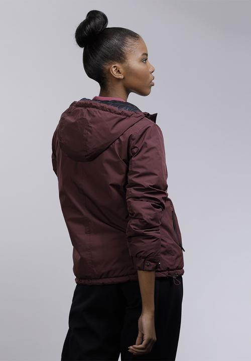 POLO - His/hers puffer jacket -wine & navy 